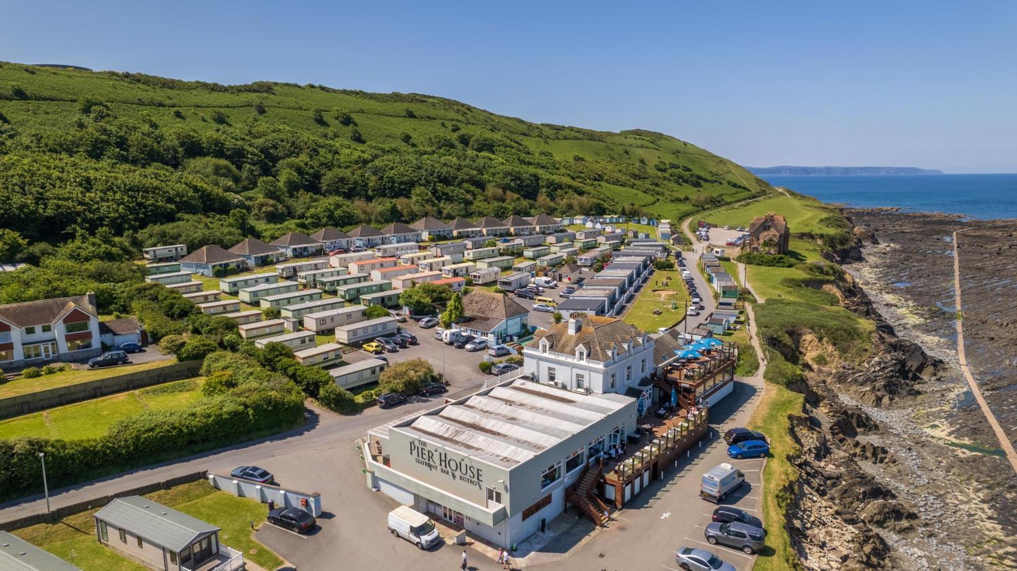 Deluxe Lundy View Villa With Sea Views Westward Ho!  Exterior photo